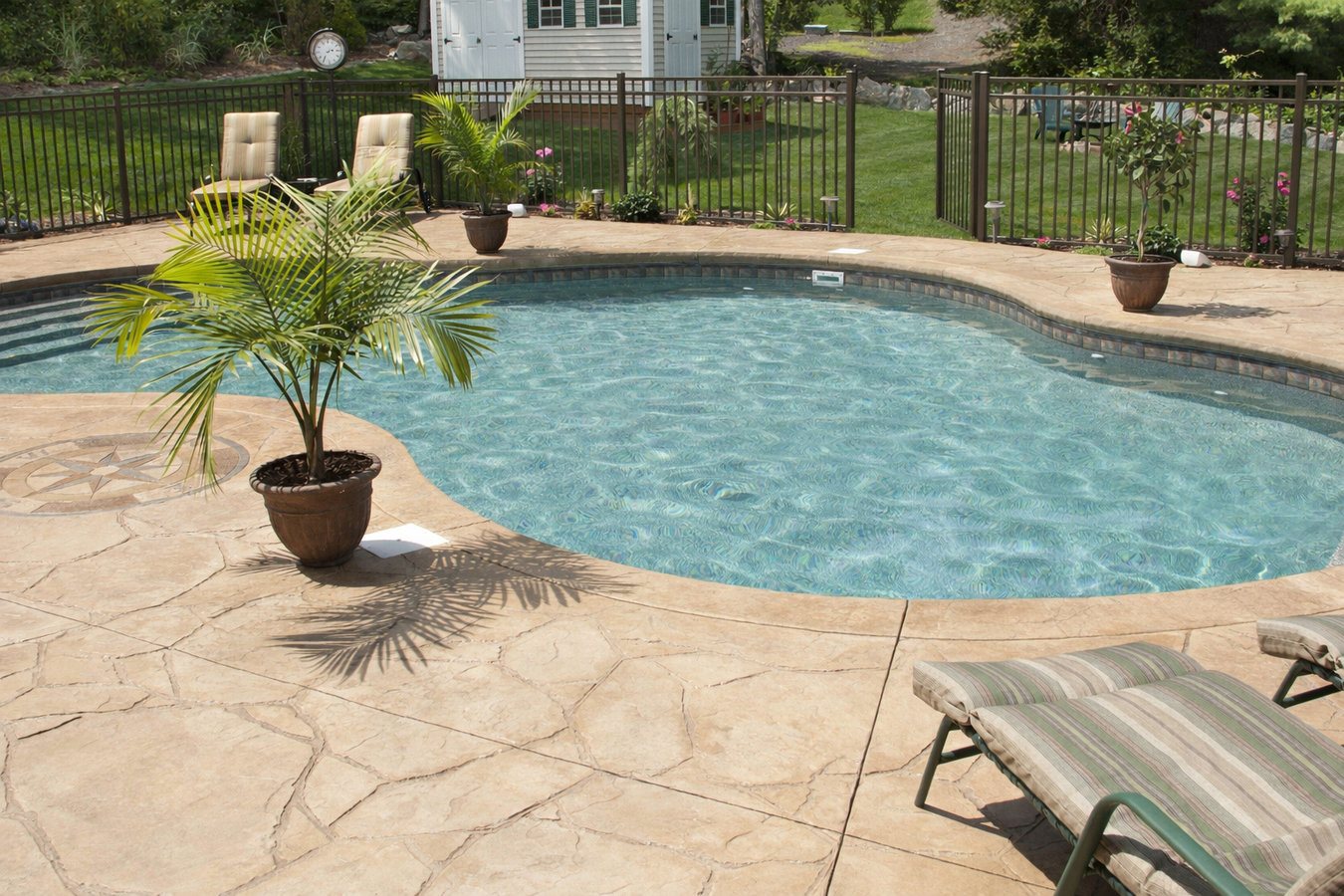 Concrete pool decks in Camarillo, CA